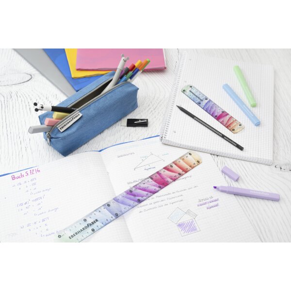 EBERHARD FABER Schlamper-Etui, jeansblau