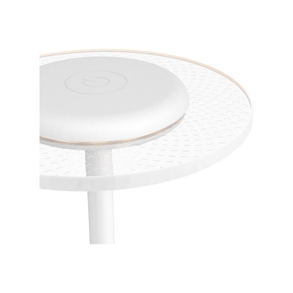 EGLO Lampe de table Trepella 75885 blanc, batterie, RGB-LED