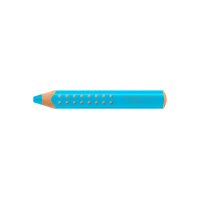 FABER-CASTELL Crayon de couleur Grippy 110647 bleu ciel