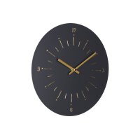 EGLO Wanduhr Takahagi 30cm 425509 schwarz/gold