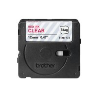 PTOUCH Ruban roug/transp. non laminé BTAG-132...