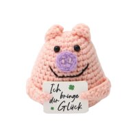 I AM CREATIVE Positive Pig 8cm 219092 rosa