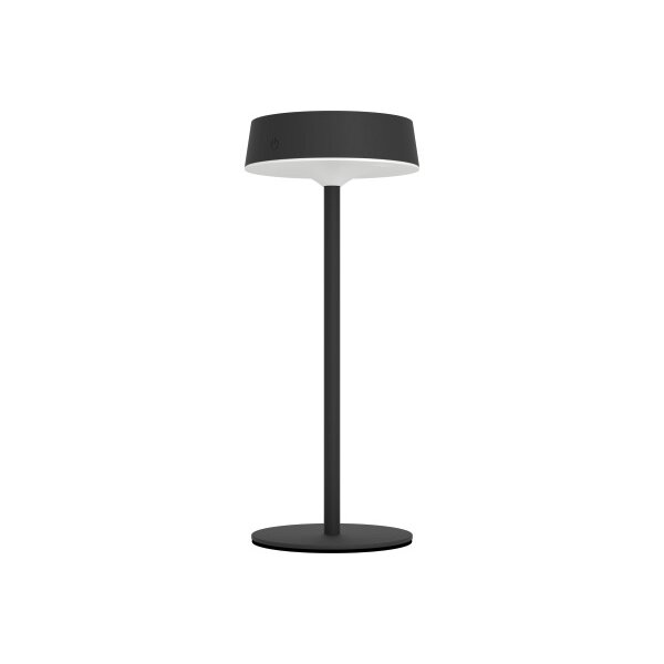 EGLO Lampe de table Simeri 75876 noir, solaire
