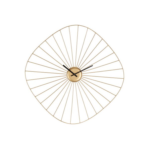 EGLO Wanduhr Matsumoto 60x60cm 425517 gold/schwarz