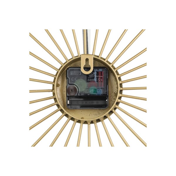 EGLO Wanduhr Matsumoto 60x60cm 425517 gold/schwarz