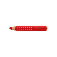 FABER-CASTELL Crayon de couleur Grippy 110621 rouge fraise