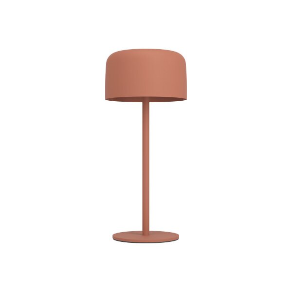 EGLO Lampe de table Roccanova 901896 rouge, solaire