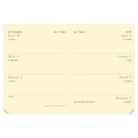 QUO-VADIS Agenda Miniweek Soho 2026 044321Q 1S/2P violet...