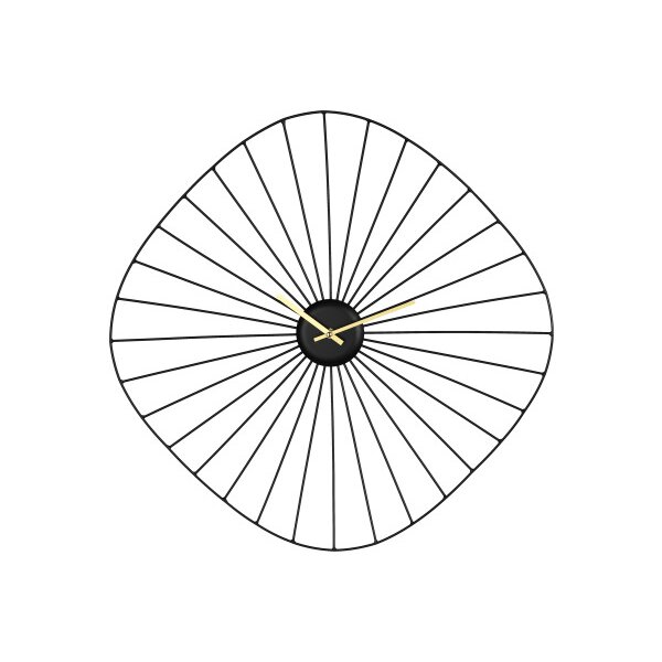 EGLO Horloge murale 60x60cm 425516 noir/or, Matsumoto