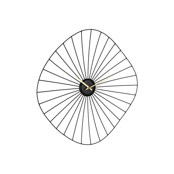 EGLO Horloge murale 60x60cm 425516 noir/or, Matsumoto
