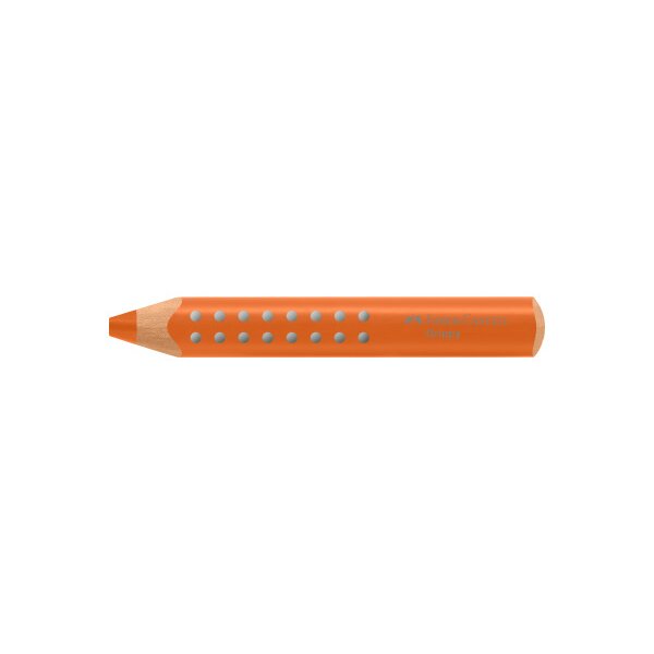 FABER-CASTELL Crayon de couleur Grippy 110613 orange carotte
