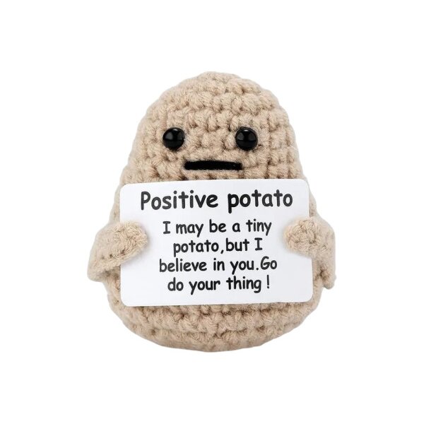 I AM CREATIVE Positive Potato 5.5cm 164089 beige