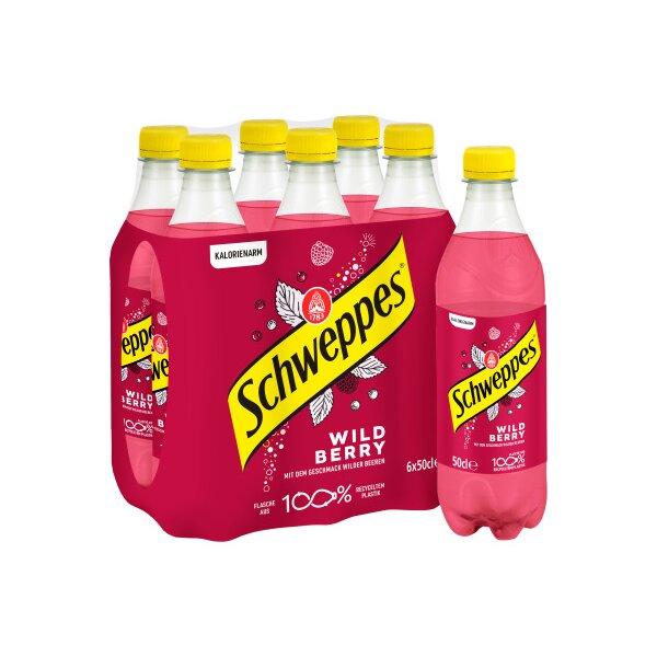 SCHWEPPES Wild Berry 11020621 50 cl, 6 pcs.