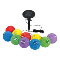 EGLO Lichterkette Z-Solar 4.3m 47339 schwarz, Solar