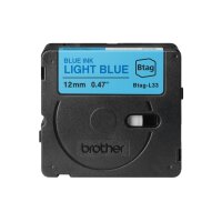 PTOUCH Ruban bleu/bleu clair n.laminé BTAG-L33...