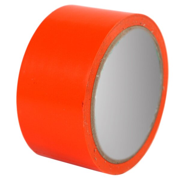 rillprint Bande de marquage au sol, 50 mm x 33 m,rouge/blanc