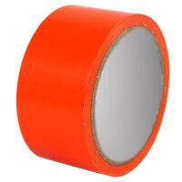 rillprint Bande de marquage au sol, 50 mm x 33 m,rouge/blanc