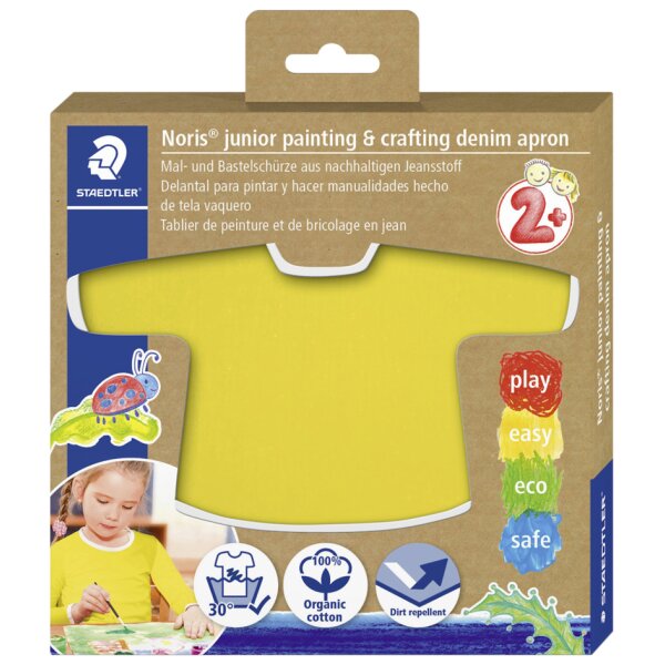 STAEDTLER Kinder-Malschürze Noris junior, gelb