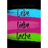 CACTUS Jugendweihekarte "Spruch"