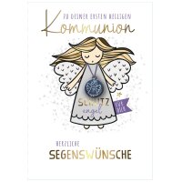 CACTUS Kommunionskarte Fischschwarm
