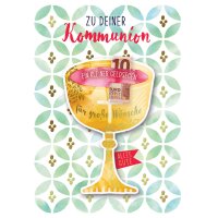 CACTUS Geldschein-Kommunionskarte Kelch