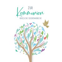 CACTUS Kommunionskarte Herz