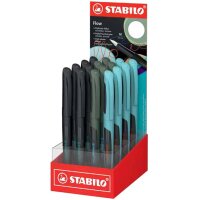STABILO Stylo à plume Flow, présentoir de 16