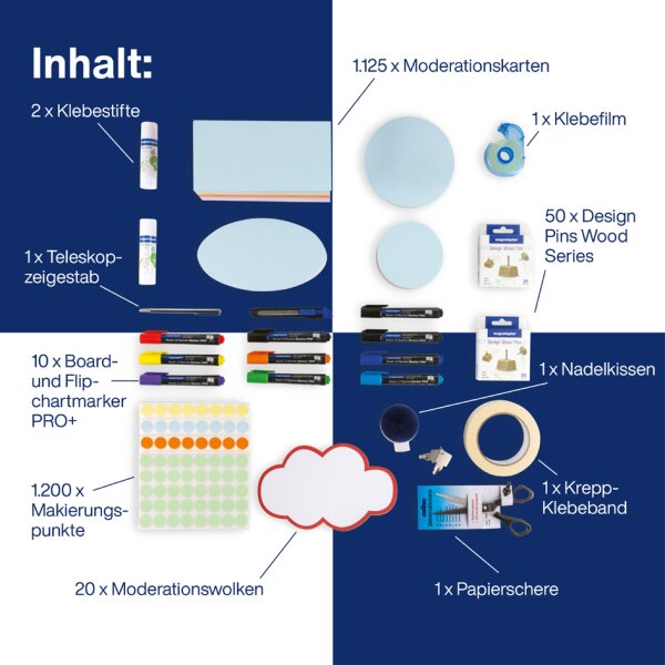 magnetoplan Mallette de présentation Wood Series