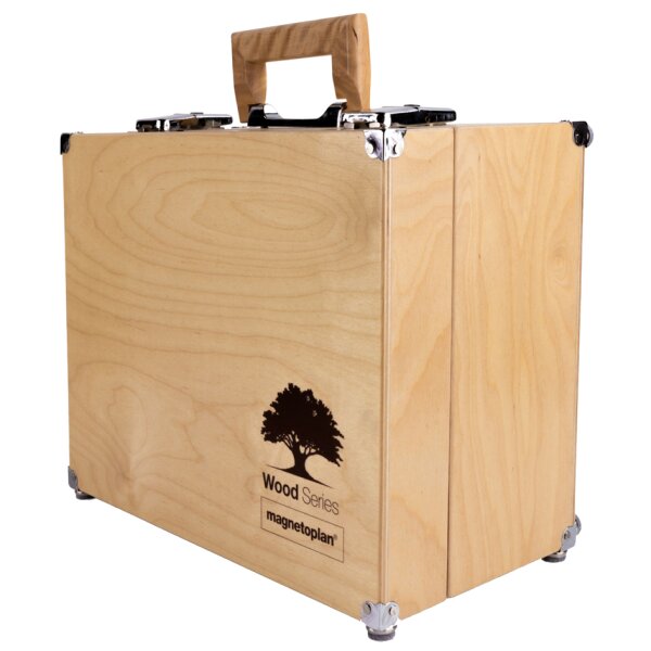 magnetoplan Mallette de présentation Wood Series