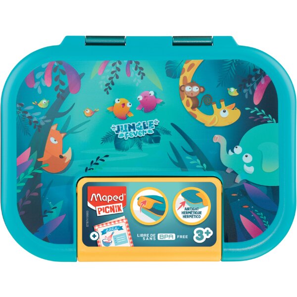 Maped PICNIK Boîte repas JUNGLE FEVER, 0,9 litre
