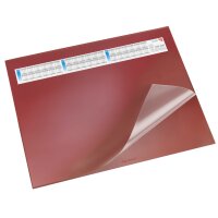 Läufer Schreibunterlage DURELLA DS, 520 x 650 mm, rot