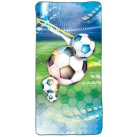 ROTH Kinder-Badetuch "Fussball", 600 x 1.200 mm