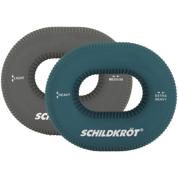 SCHILDKRÖT Anneau de musculation Ergo, set de 2, bleu/gris