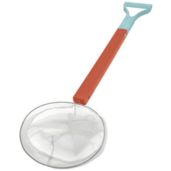 SCHILDKRÖT Kit de jouets de plage 2 en 1, rouge/bleu