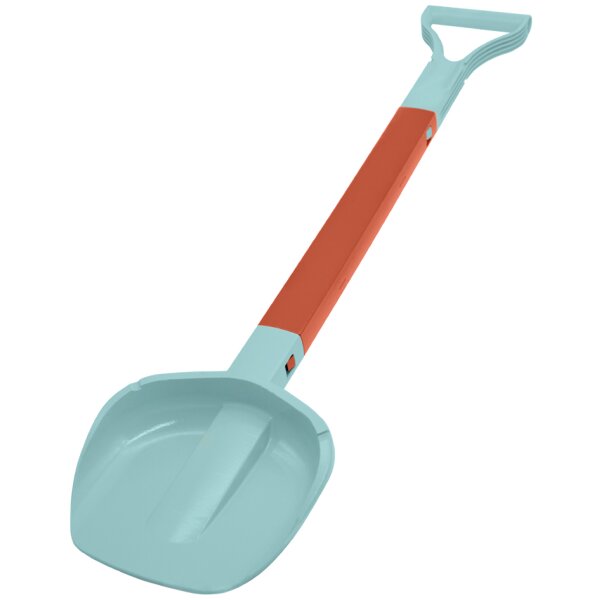 SCHILDKRÖT Kit de jouets de plage 2 en 1, rouge/bleu