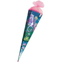ROTH Motiv-Schultüte "Magische Einhornreiterin", 700 mm