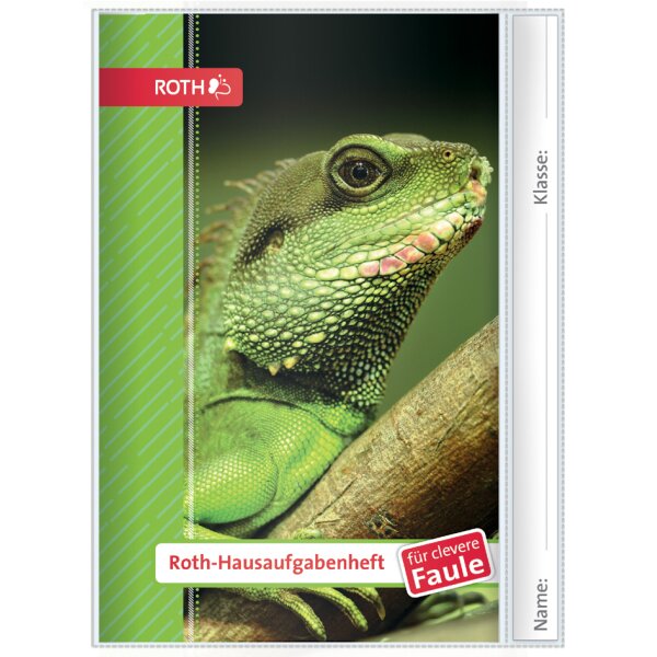 ROTH Hausaufgabenheft Tiere für clevere Faule "Papageien"