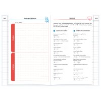 ROTH Hausaufgabenheft Tiere für clevere Faule "Papageien"
