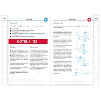 ROTH Hausaufgabenheft Tiere für clevere Faule "Papageien"