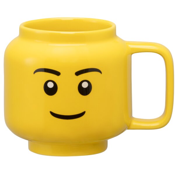 LEGO Tasse à café SILLY, 255 ml, dans un carton, jaune