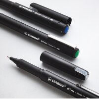 STABILO Feutre décriture dr!ver, fin, étui carton de 4