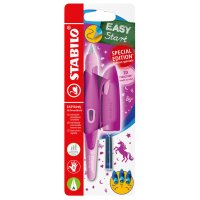 STABILO Stylo plume EASYbirdy 3D DreamWorld R, bleu, A