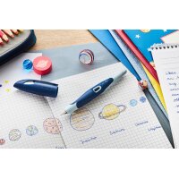 STABILO Stylo plume EASYbirdy 3D DreamWorld L, bleu, A