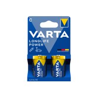 VARTA Pile alcaline Longlife Power, Baby (C), 2...