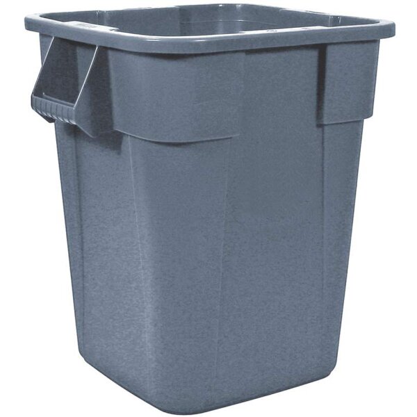 Rubbermaid Socle pour collecteur BRUTE carré, noir