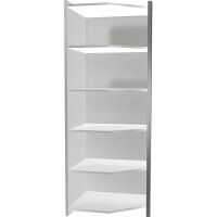 kerkmann Kit de porte pour étagère, 3 hauteurs de classeur