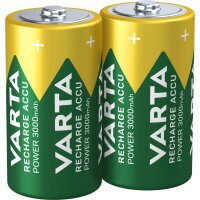 VARTA Pile RECHARGE ACCU Power, Baby (C), 3.000 mA