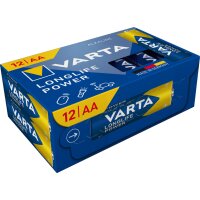 VARTA Pile alcaline Longlife Power, Mignon (AA), 24 pièces