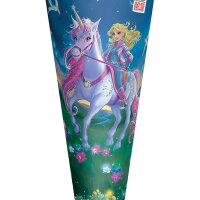 ROTH Motiv-Schultüte "Magische Einhornreiterin", 850 mm