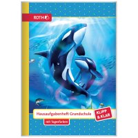 ROTH Hausaufgabenheft Klipp & Klar Orcas